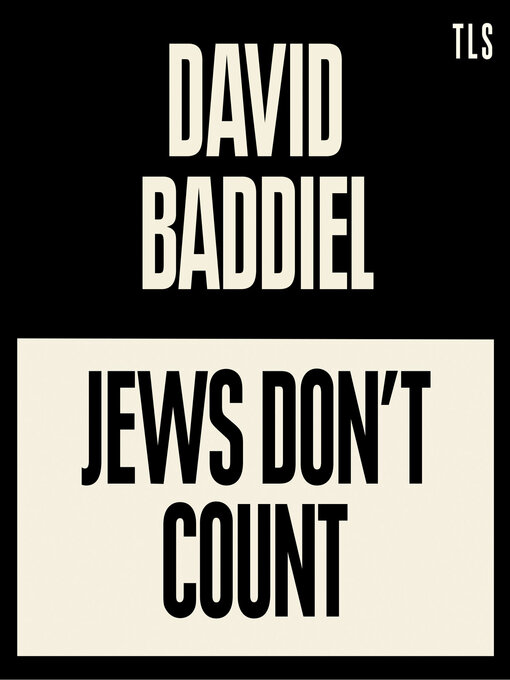 Title details for Jews Don't Count by David Baddiel - Available